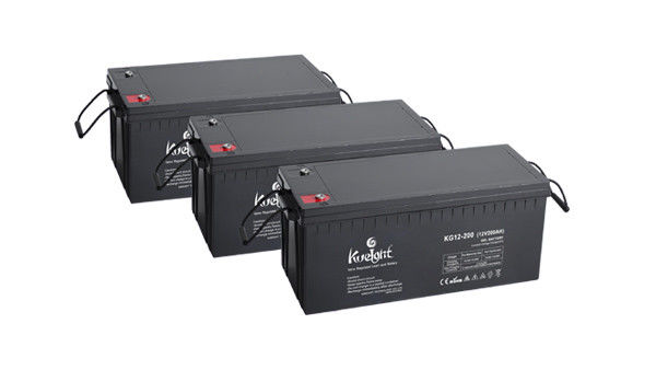 ciclo profundo de la batería solar de la batería de ventaja ácida de 12v 200ah sin necesidad de mantenimiento para el sistema