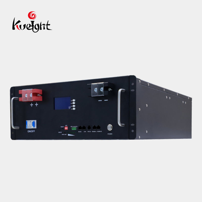 batería solar del módulo de batería de litio de 4U 5U 48v 100ah Lifepo4 para el sitio de los datos de la red