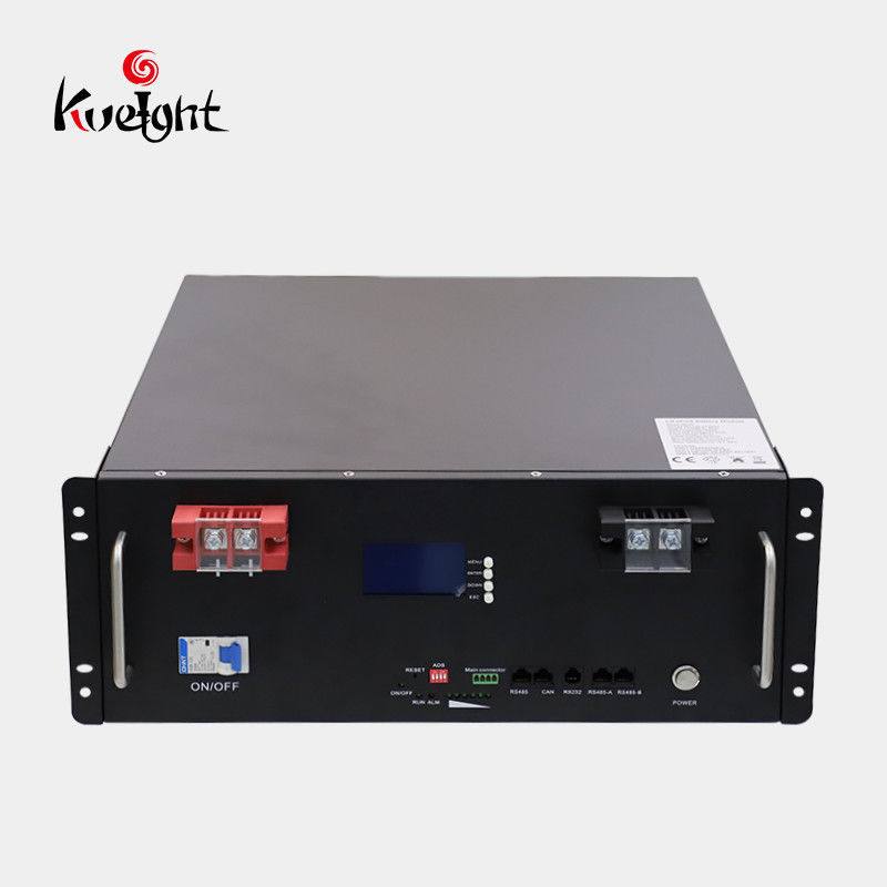 batería solar del módulo de batería de litio de 4U 5U 48v 100ah Lifepo4 para el sitio de los datos de la red