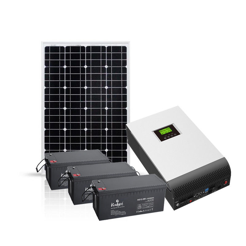 Equipos completos solares de la energía solar del kilovatio Kit Off Grid Energy System del picovoltio 10 para los hogares