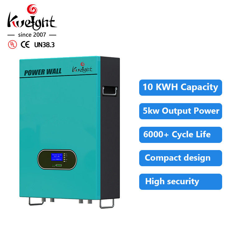 Litio Ion Powerwall 200Ah 48V del almacenamiento Lifepo4 de la batería de reserva del litio de la rejilla