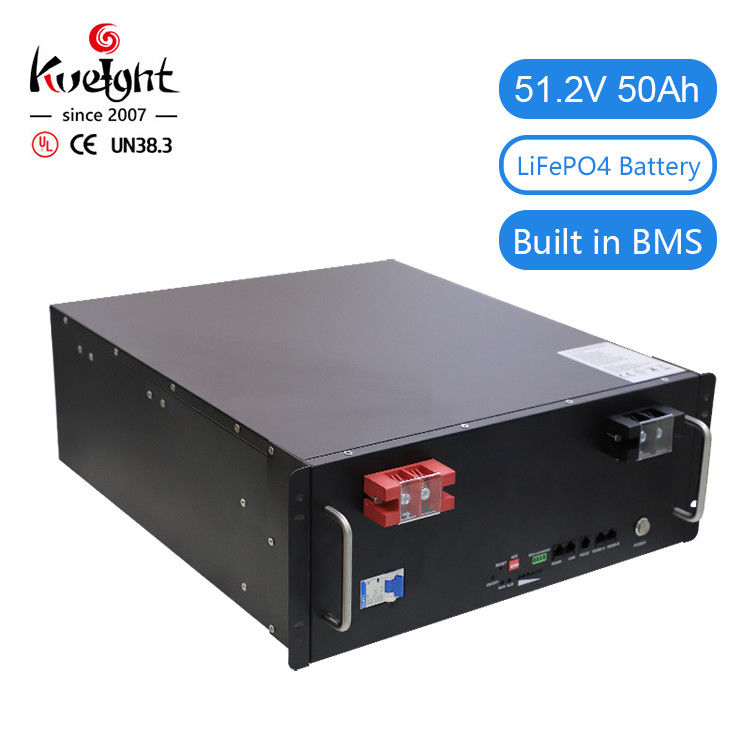 Batería del hierro del litio de BMS Original 51.2v 50ah Lifepo4 para el sistema casero del almacenamiento de energía