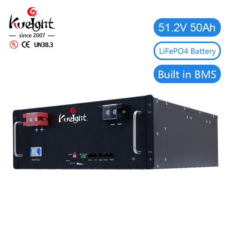 Batería del hierro del litio de BMS Original 51.2v 50ah Lifepo4 para el sistema casero del almacenamiento de energía