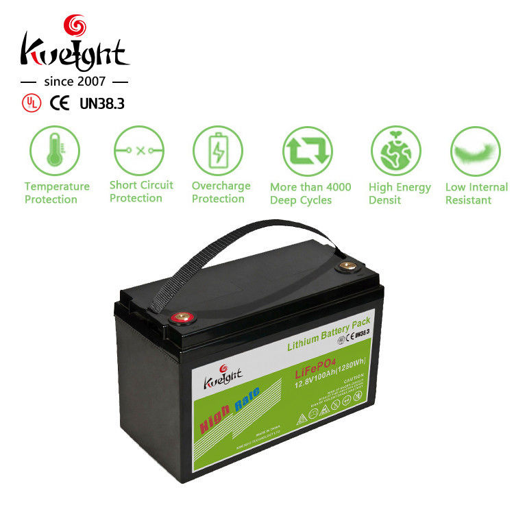 Batería 12V 24V LiFePO4 con 3 dimensiones personalizada
