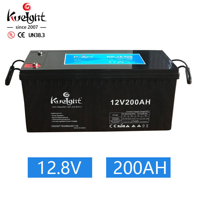 ciclo profundo de la batería solar de la batería de ventaja ácida de 12v 200ah sin necesidad de mantenimiento para el sistema